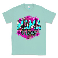 Seafoam mama vibes Classic Tee - Zillion Design Studio