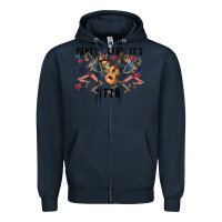 Navy Party like its 1776 4th of july Zipper Hoodie - CowGirlArtShop