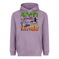Lavender support your local witches Heavyweight Hoodie - BundleAndBundleShop