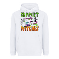 White support your local witches Heavyweight Hoodie - BundleAndBundleShop