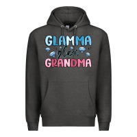 Charcoal Heather glamma glam grandma Premium Hoodie - MaliasSmallBusiness