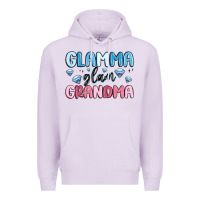 Lilac glamma glam grandma Premium Hoodie - MaliasSmallBusiness