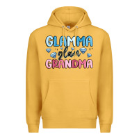 Mustard glamma glam grandma Premium Hoodie - MaliasSmallBusiness