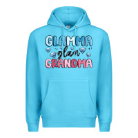 Ocean Blue glamma glam grandma Premium Hoodie - MaliasSmallBusiness
