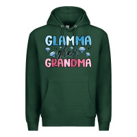Sports Green glamma glam grandma Premium Hoodie - MaliasSmallBusiness