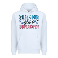 White glamma glam grandma Premium Hoodie - MaliasSmallBusiness