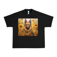 Black german shepherd Urban Heavy Tee - Unal Design