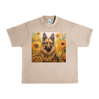 French Oak german shepherd Urban Heavy Tee - Unal Design