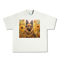 Pistachio german shepherd Urban Heavy Tee - Unal Design