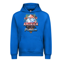 Cobalt America ice cream Urban Hoodie - NancyCooperArtShop