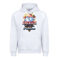 White America ice cream Urban Hoodie - NancyCooperArtShop