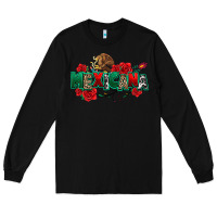 Black mexicana Long Sleeve Tee - texasbilliewilder
