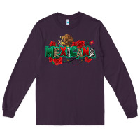 Plum mexicana Long Sleeve Tee - texasbilliewilder