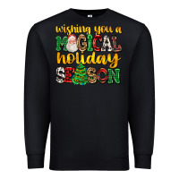 Black wishing you a magical season Premium Sweatshirt - AdoDesignShop