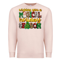 Wishing You A Magical Season Premium Sweatshirt | Teevron