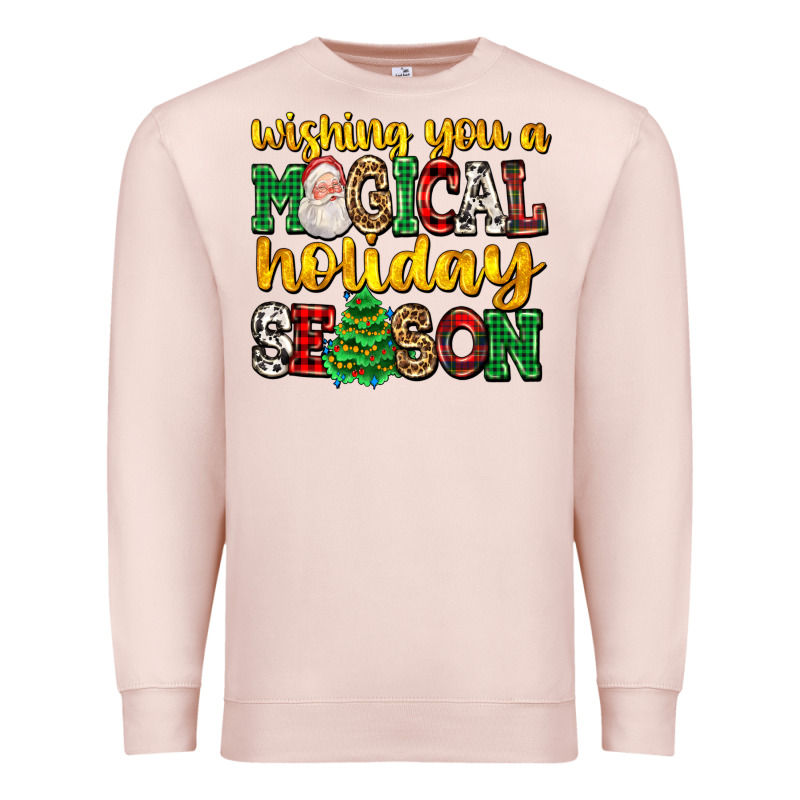 Wishing You A Magical Season Premium Sweatshirt by AdoDesignShop | Teevron