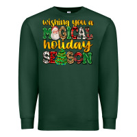 Sports Green wishing you a magical season Premium Sweatshirt - AdoDesignShop