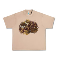 Burro leopard cowhide glitter patches Urban Heavy Tee - Artiststas