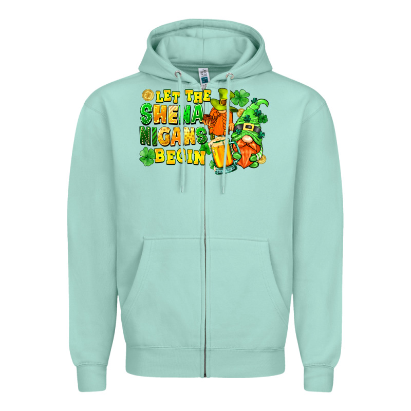 Let The Shenanigans Begin Zipper Hoodie by FaDigitalArtStudio | Teevron