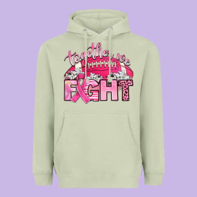 Together We Fight Heavyweight Hoodie Designed By Artiststas