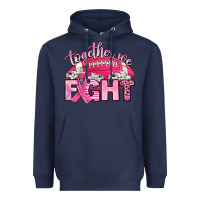 Navy together we fight Heavyweight Hoodie - Artiststas