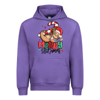 Tulip merry slothmas Urban Hoodie - MaliasSmallBusiness