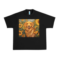 Black golden retriever Urban Heavy Tee - Unal Design