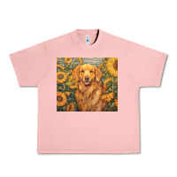 Salmon golden retriever Urban Heavy Tee - Unal Design