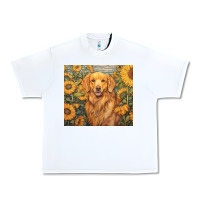 White golden retriever Urban Heavy Tee - Unal Design