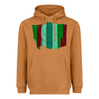 Meerkat Green Red Western Farm Life Brush Stroke Heavyweight Hoodie - Bettercallsaul