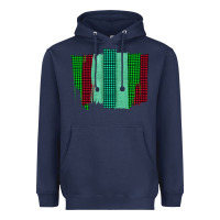 Navy Green Red Western Farm Life Brush Stroke Heavyweight Hoodie - Bettercallsaul