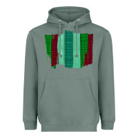 Sage Green Red Western Farm Life Brush Stroke Heavyweight Hoodie - Bettercallsaul