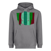 Storm Green Red Western Farm Life Brush Stroke Heavyweight Hoodie - Bettercallsaul