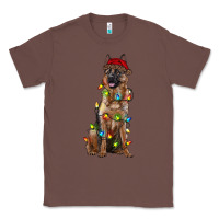 Chestnut christmas german shepherd Classic Tee - RanaPortraitStore