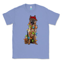 Colony Blue christmas german shepherd Classic Tee - RanaPortraitStore