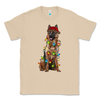 Mushroom christmas german shepherd Classic Tee - RanaPortraitStore