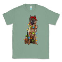 Sage christmas german shepherd Classic Tee - RanaPortraitStore
