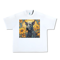 White great dane Urban Heavy Tee - Unal Design