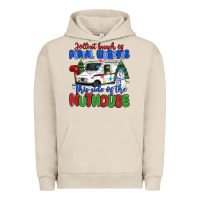 Pigment French Oak jolliest bunch of postal workers this side of the Urban Hoodie - MaliasSmallBusiness