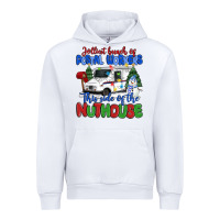 White jolliest bunch of postal workers this side of the Urban Hoodie - MaliasSmallBusiness