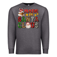 Charcoal Heather made in santa claus ado Premium Sweatshirt - AdoDesignShop