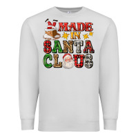 Dove Grey made in santa claus ado Premium Sweatshirt - AdoDesignShop