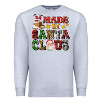 Heather Grey made in santa claus ado Premium Sweatshirt - AdoDesignShop