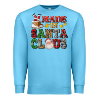 Ocean Blue made in santa claus ado Premium Sweatshirt - AdoDesignShop