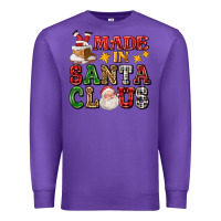 Purple made in santa claus ado Premium Sweatshirt - AdoDesignShop