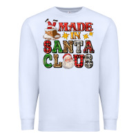 White made in santa claus ado Premium Sweatshirt - AdoDesignShop