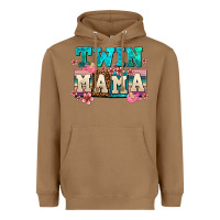 Toasted Coconut twin mama Heavyweight Hoodie - AdoDesignShop