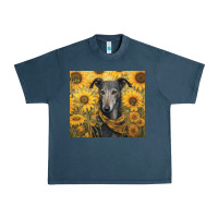 Midnight Navy greyhound Urban Heavy Tee - Unal Design