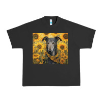Pigment Black greyhound Urban Heavy Tee - Unal Design