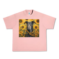 Salmon greyhound Urban Heavy Tee - Unal Design
